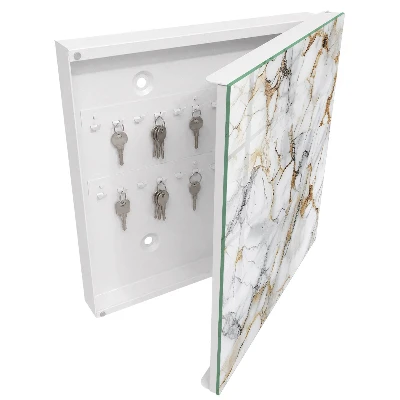Marble elegance Key box for wall