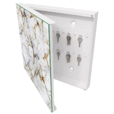 Marble elegance Key box for wall