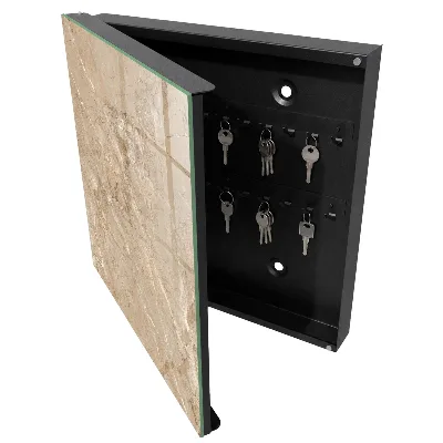 Marbled pattern Key cabinet