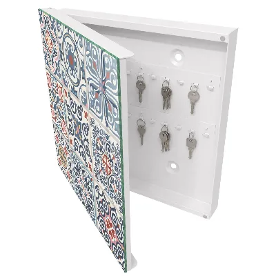 Mosaic patterns Wall mounted key box