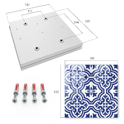 Geometric beauty Key cabinet