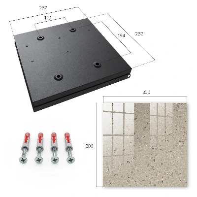 Pebble texture Wall mounted key box