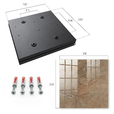 Stone texture Key cabinet