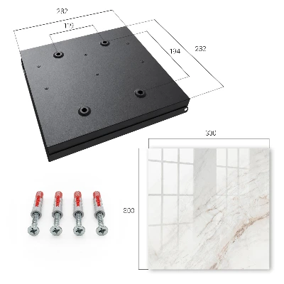 Cream pattern Wall mounted key box