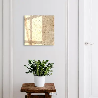 Wall mounted key box with stone pattern