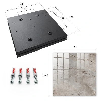 Stone wall-mounted key box stylish design