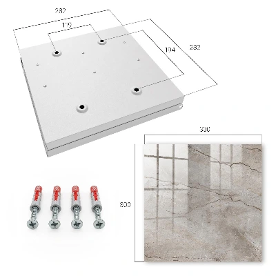 Stylish stone Key box for wall