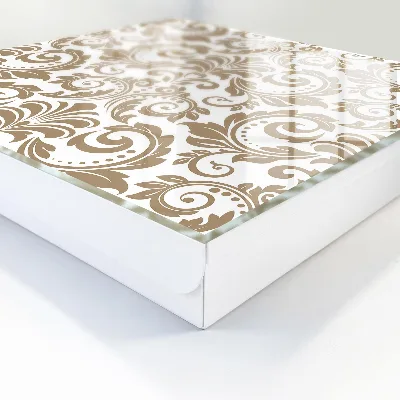 Floral ornament Wall mounted key box