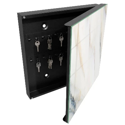 Marbled effect Key cabinet