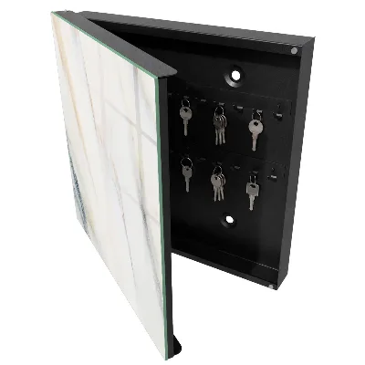 Marbled effect Key cabinet