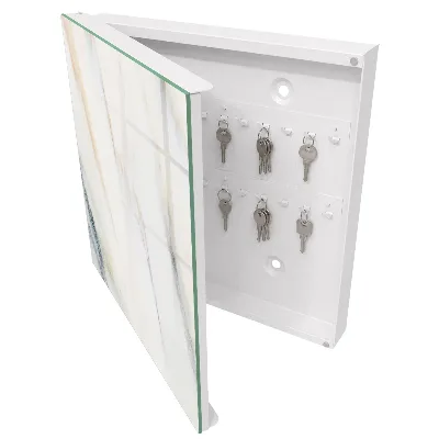 Marbled effect Key cabinet