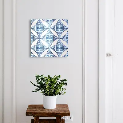 Geometric pattern Wall mounted key box