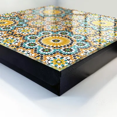 Geometric mosaic Key cabinet