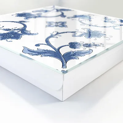 Floral patterns Key box for wall