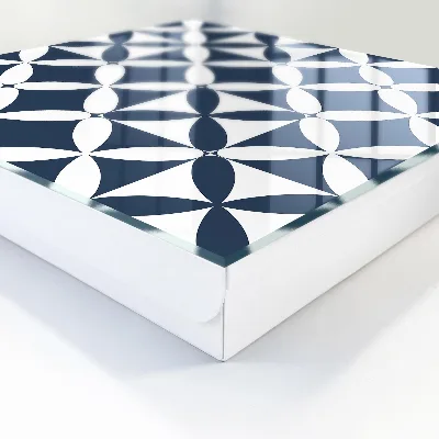 Geometric elegance Key cabinet