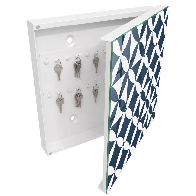 Geometric elegance Key cabinet