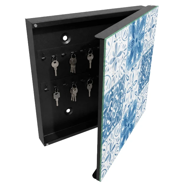 Geometric tiles Key cabinet