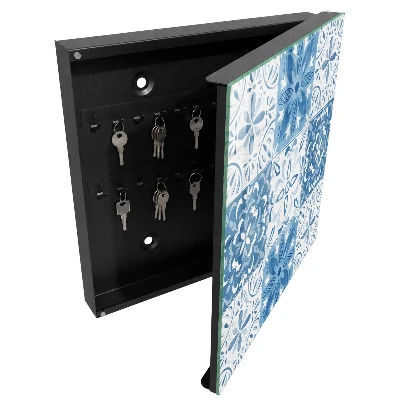 Geometric tiles Key cabinet