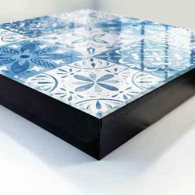 Geometric tiles Key cabinet