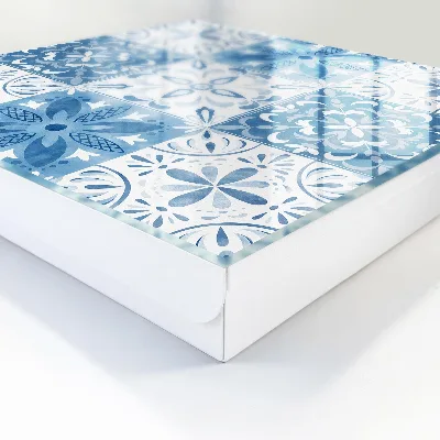 Geometric tiles Key cabinet