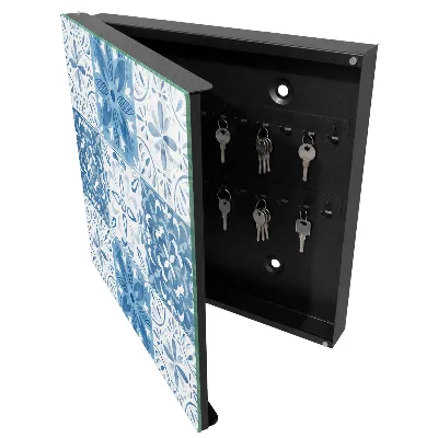 Geometric tiles Key cabinet