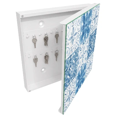Geometric tiles Key cabinet