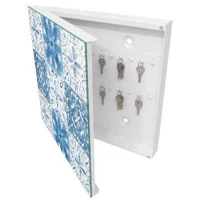 Geometric tiles Key cabinet