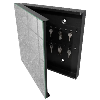 Marble texture Key box for wall