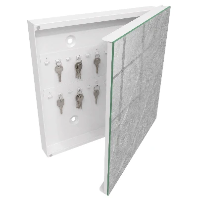 Marble texture Key box for wall