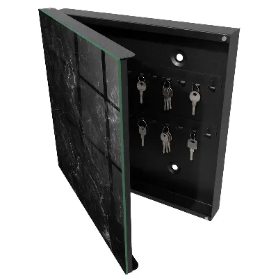 Marble abstraction Key box for wall