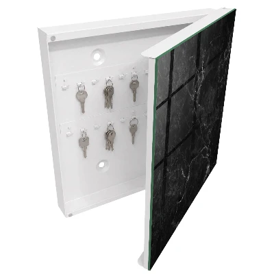 Marble abstraction Key box for wall