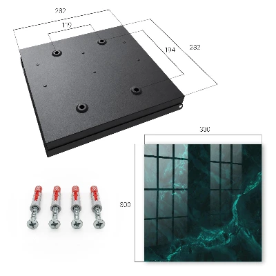 Green depth Wall mounted key box
