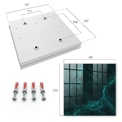 Green depth Wall mounted key box