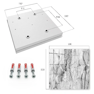 Marble elegance Key box for wall