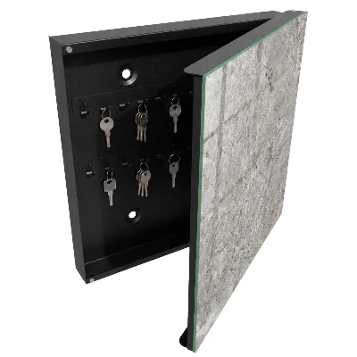 Marble background Wall mounted key box