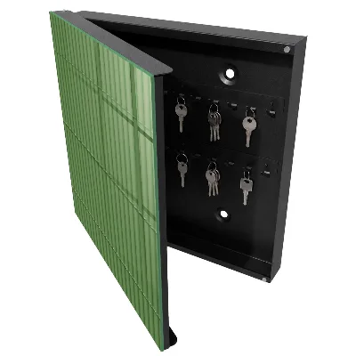 Green bamboo Key cabinet