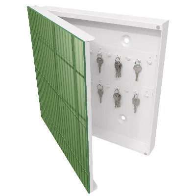 Green bamboo Key cabinet