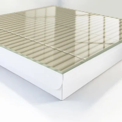 Beige stripes Wall mounted key box