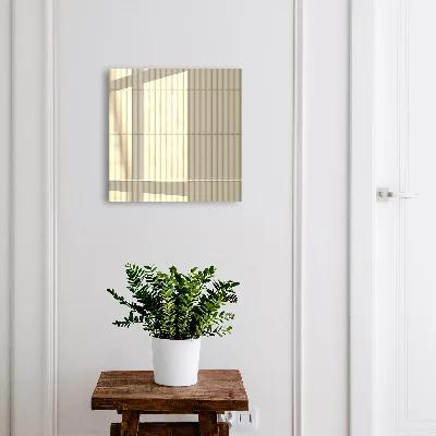 Beige stripes Wall mounted key box
