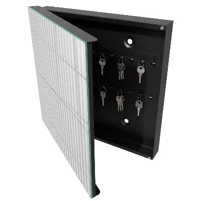 Geometric texture Key cabinet