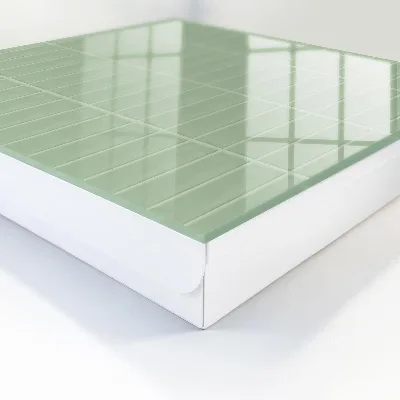 Green grid Wall mounted key box