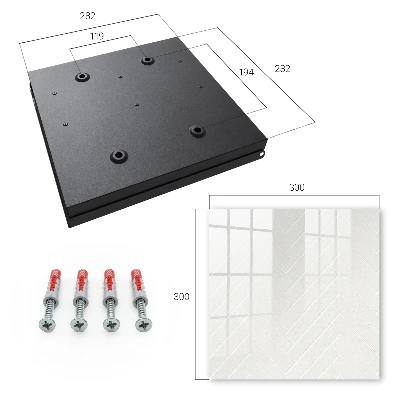 Light pattern Key box for wall