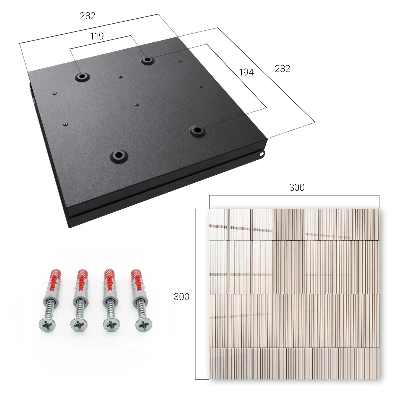 Line minimalism Wall mounted key box