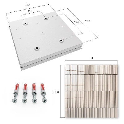 Line minimalism Wall mounted key box
