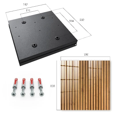 Wooden wall Key box for wall