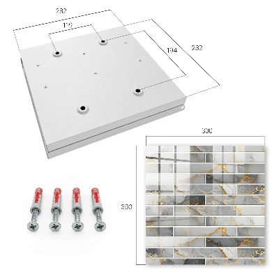 Modern elegance Wall mounted key box