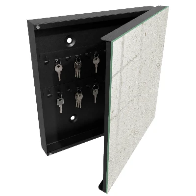 Beige stone Key cabinet