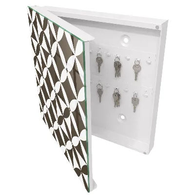 Geometric composition Key cabinet