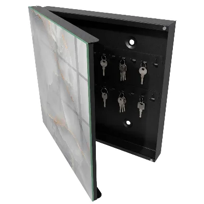 Grey elegance Key box for wall
