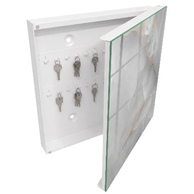 Grey elegance Key box for wall